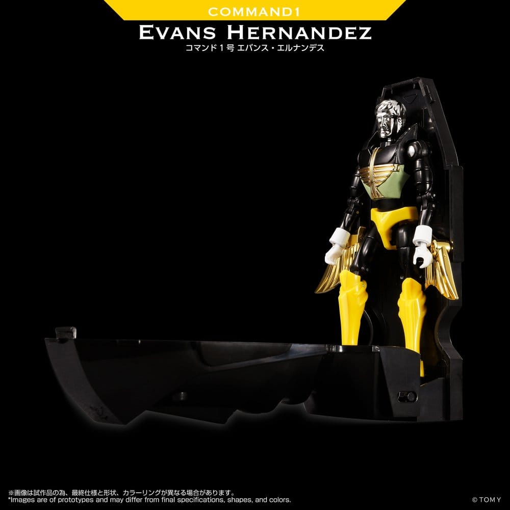 Microman Legacy Soul Actionfigur Command 1 Evans Hernandez Image 3