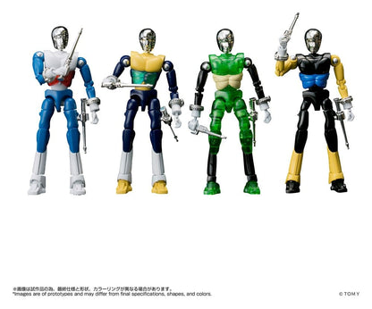 Microman Legacysoul Actionfiguren 4er-Pack SPYM M14X Set Image 1