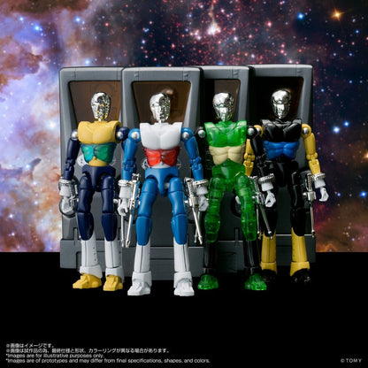 Microman Legacysoul Actionfiguren 4er-Pack SPYM M14X Set Image 7