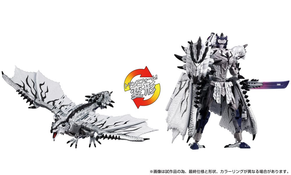 Transformers Team-Up Series Actionfigur Monster Hunter Silver Rathalos Prime 13 cm Image 2