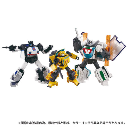 Transformers Dramatic Capture Series Actionfiguren 3er-Pack Cybertron Chase Image 6
