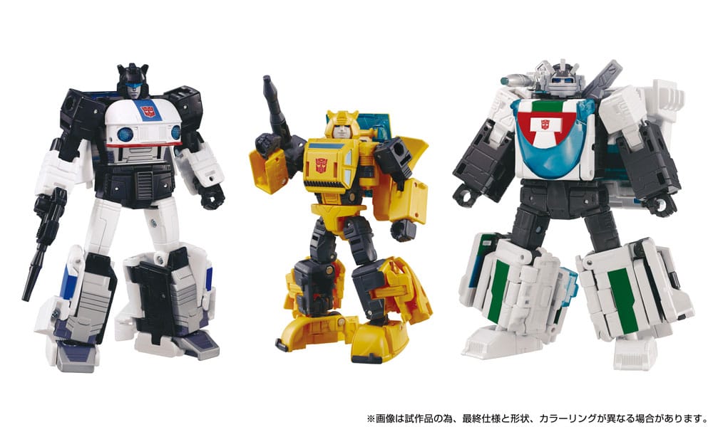 Transformers Dramatic Capture Series Actionfiguren 3er-Pack Cybertron Chase Image 1