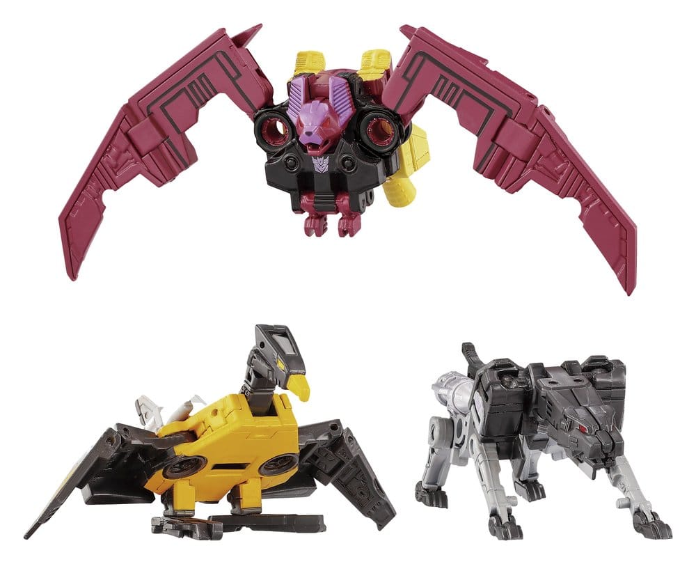 Transformers MPG Actionfiguren 3er-Pack MPG-22 Jaguar & Buzzsaw & Ratbat Image 1