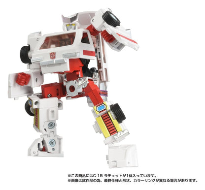 Transformers Missing Link Actionfigur C-15 Ratchet 14 cm Image 5