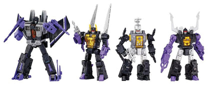 Transformers Dramatic Capture Series Actionfiguren 4er-Pack Decepticons Part 2 Image 1