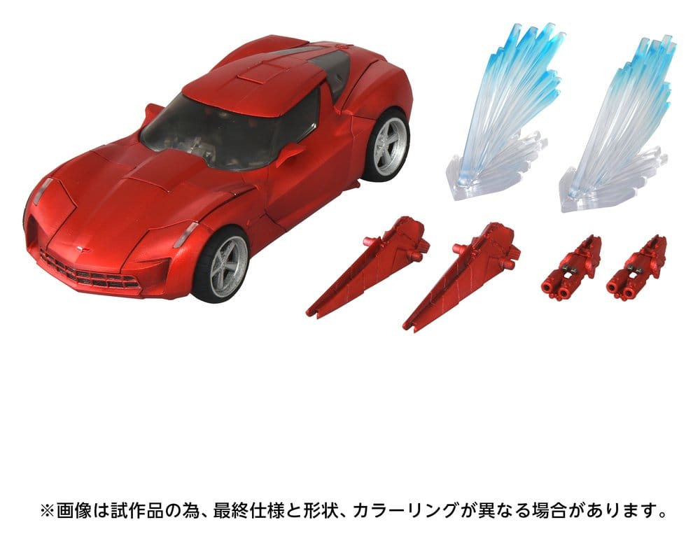 Transformers: Die Rache Masterpiece Movie Next Actionfigur MPMN-02 Sideswipe G1 Red 15 cm Image 3