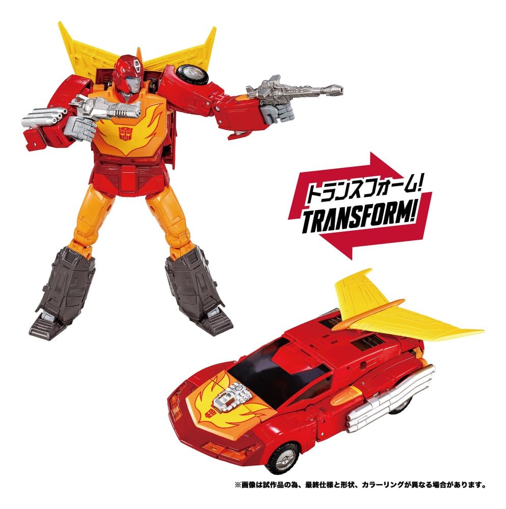 Transformers Masterpiece MPG-20 Actionfigur Hot Rod (Style Generation) 18 cm Image 2