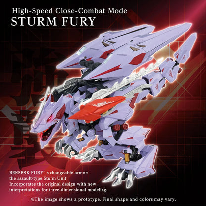 Zoids Model Kit Zubehör-Set AM-Z01CP Berserk Fury Sturm & Jagd Unit Image 4