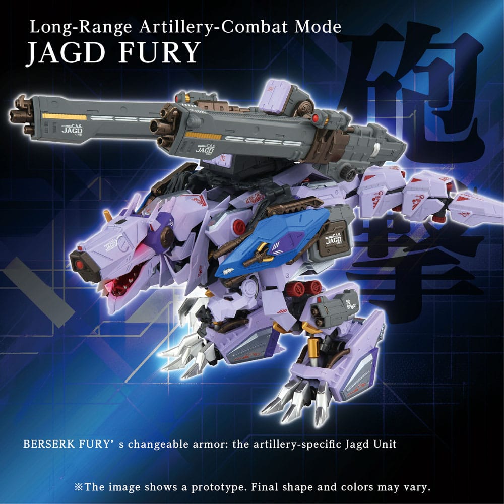 Zoids Model Kit Zubehör-Set AM-Z01CP Berserk Fury Sturm & Jagd Unit Image 5