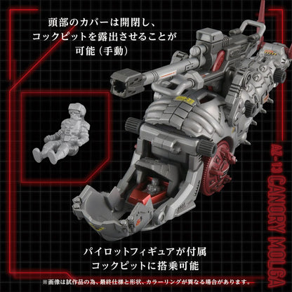 Zoids Plastic Model Kit 1/72 AZ-13 Canory Molga 19 cm Image 5