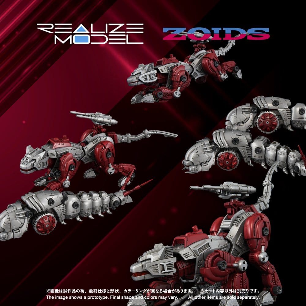 Zoids Plastic Model Kit 1/100 RMZ-019 Hell Cat & Molga Zenebus Color Set 14 cm Image 3