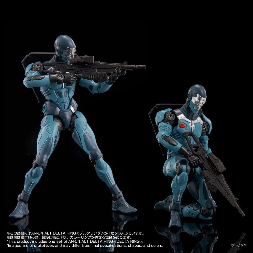 Altered Nano Actionfigur AN-04 Alt Delta Ring 10 cm Image 2