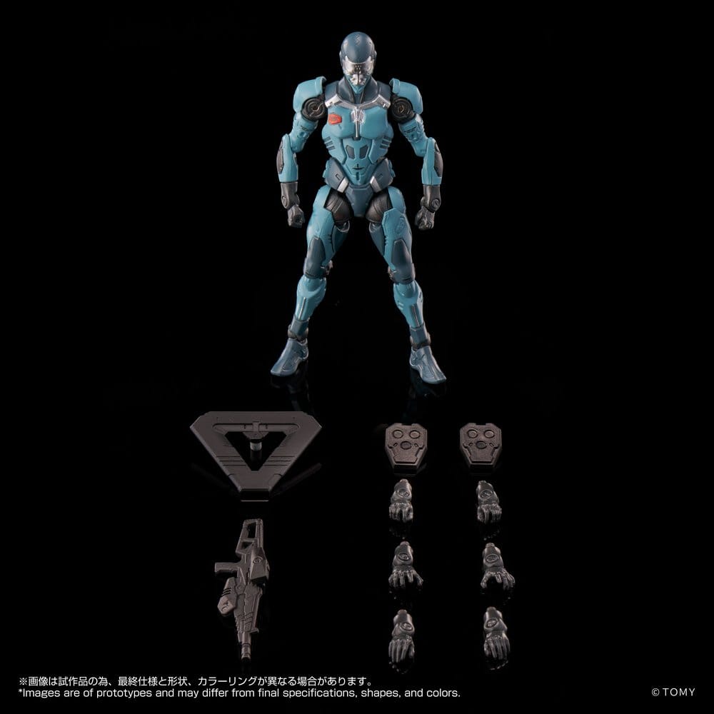 Altered Nano Actionfigur AN-04 Alt Delta Ring 10 cm Image 4