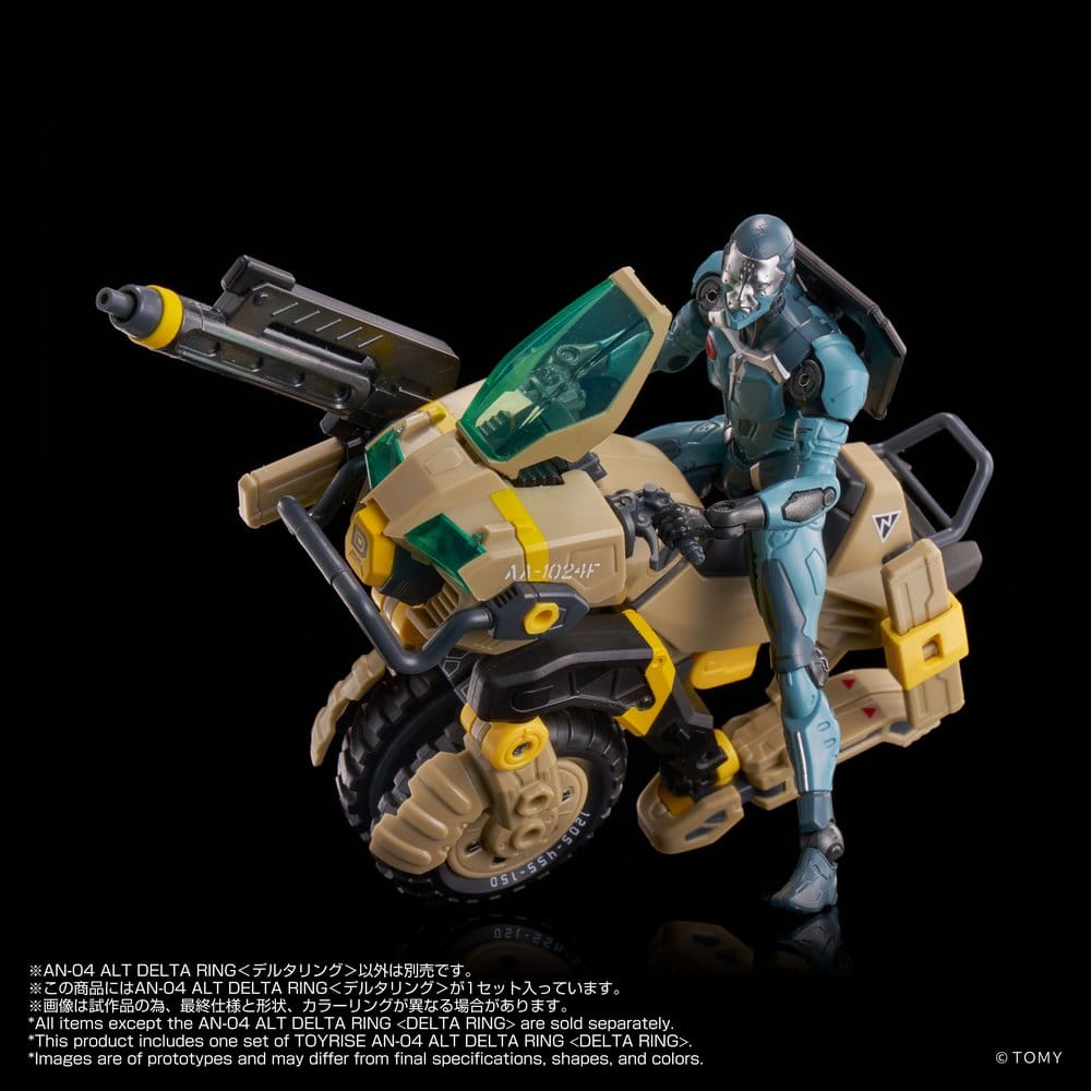Altered Nano Actionfigur AN-04 Alt Delta Ring 10 cm Image 5