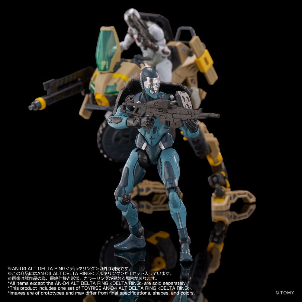 Altered Nano Actionfigur AN-04 Alt Delta Ring 10 cm Image 6
