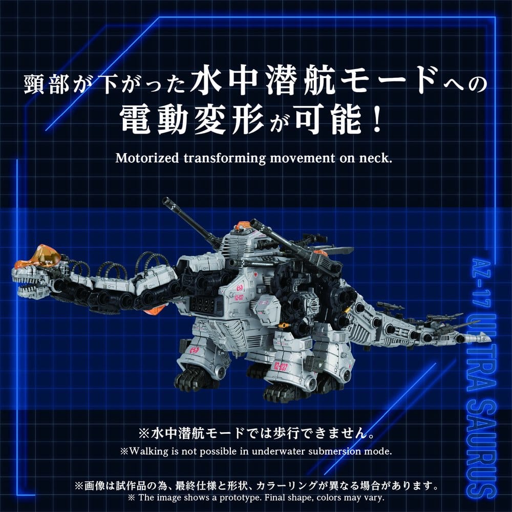 Zoids Plastic Model Kit 1/72 AZ-17 Ultra Saurus 58 cm Image 10