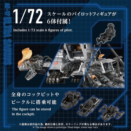 Zoids Plastic Model Kit 1/72 AZ-17 Ultra Saurus 58 cm Image 11