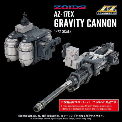 Zoids Plastic Model Kit 1/72 AZ-17EX Ultra Saurus Gravity Cannon 73 cm Image 6