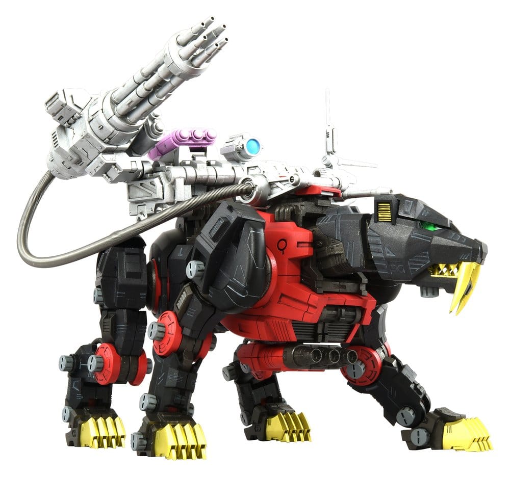 Zoids Plastic Model Kit 1/100 RMZ-006 Saber Tiger Schwarz Special 19 cm Image 1
