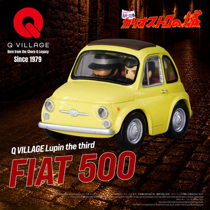Lupin the Third: The Castle of Cagliostro Q Village PVC Figur QV-08 Fiat 500 8 cm Image 2