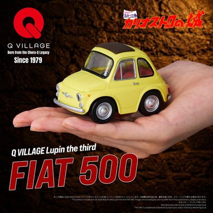 Lupin the Third: The Castle of Cagliostro Q Village PVC Figur QV-08 Fiat 500 8 cm Image 3