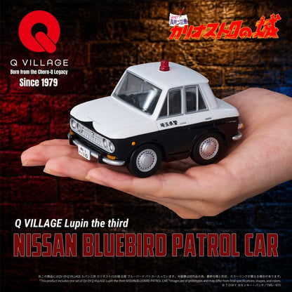 Lupin the Third: The Castle of Cagliostro Q Village PVC Figur Bluebird Patrol Car 9 cm Image 3