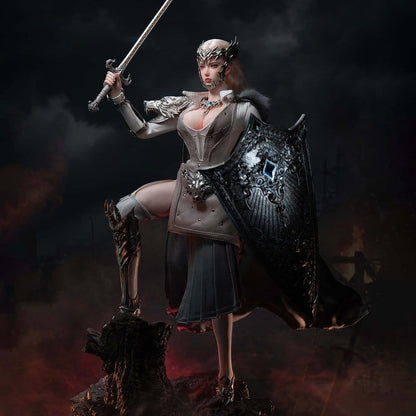The Girl Under Wolf's Ward Actionfigur 1/6 Alina (Silver) 30 cm Image 3