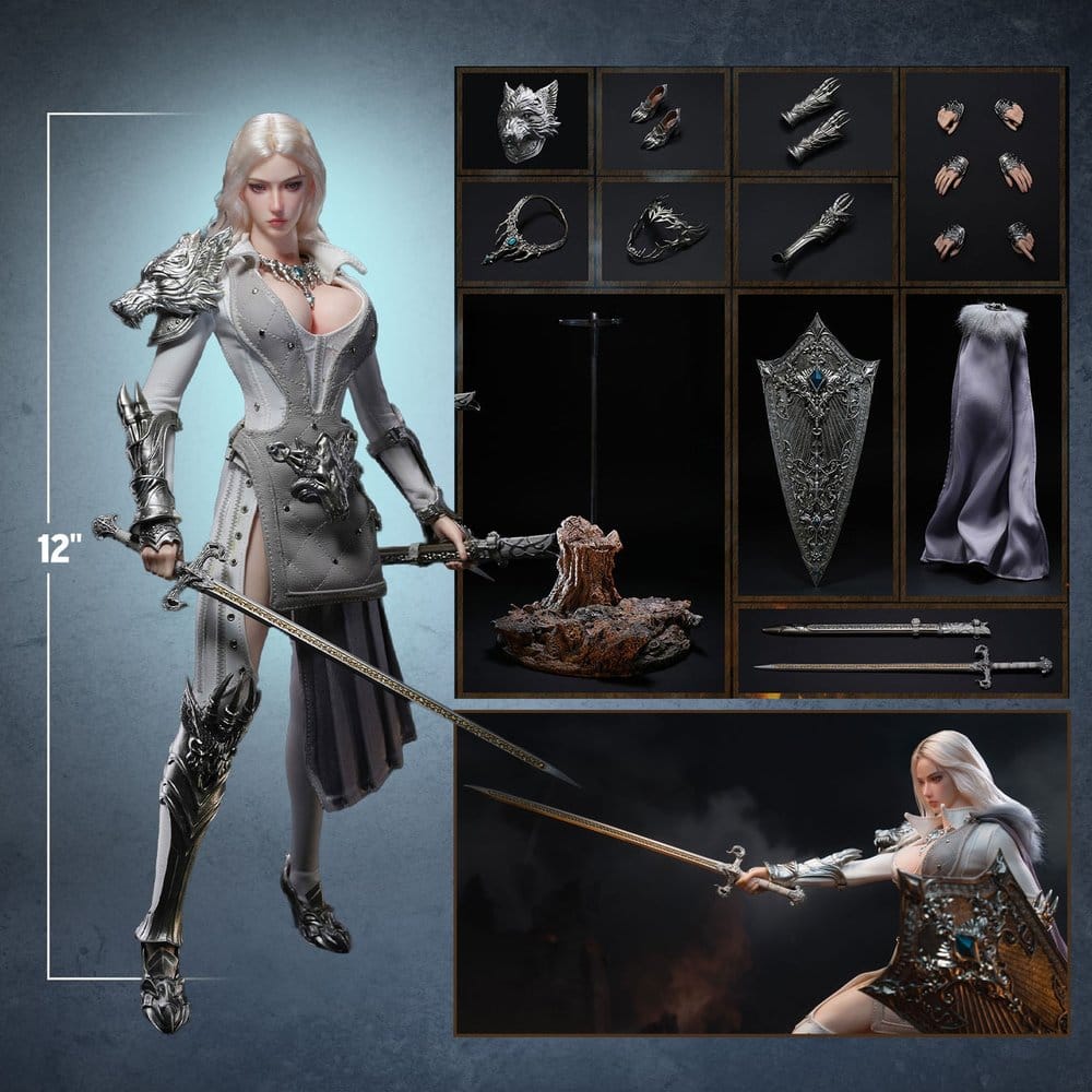 The Girl Under Wolf's Ward Actionfigur 1/6 Alina (Silver) 30 cm Image 13