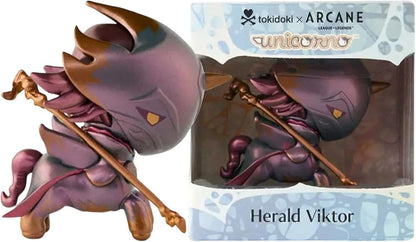 Unicorno x Arcane Window Box Figur Herald Viktor (Special Edition) 7 cm Image 2