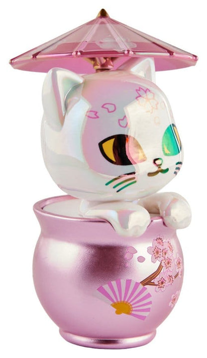 Cherry Blossom Cats Window Box Figur Kitty Special Edition Image 2