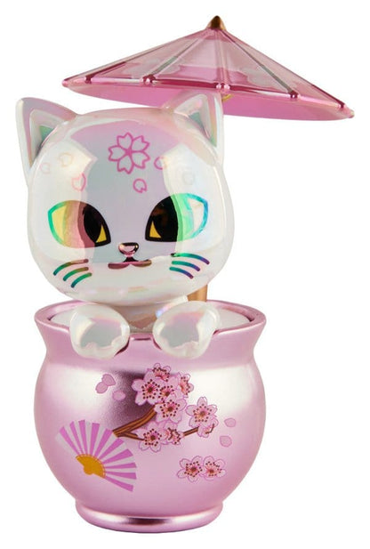 Cherry Blossom Cats Window Box Figur Kitty Special Edition Image 1