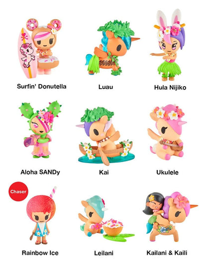 Unicorno Blind Box Figuren Sortiment Hawaiian Ohana 7 cm (8) Image 1