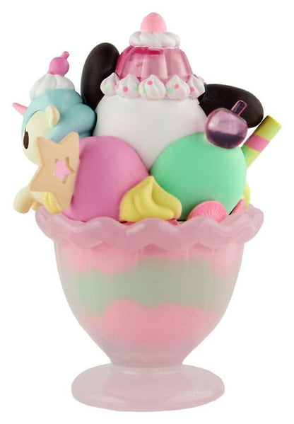 Hello Kitty & Friends Window Box Figur Fast Food Pochacco Pink Unicorn Sundae 9 cm Image 3
