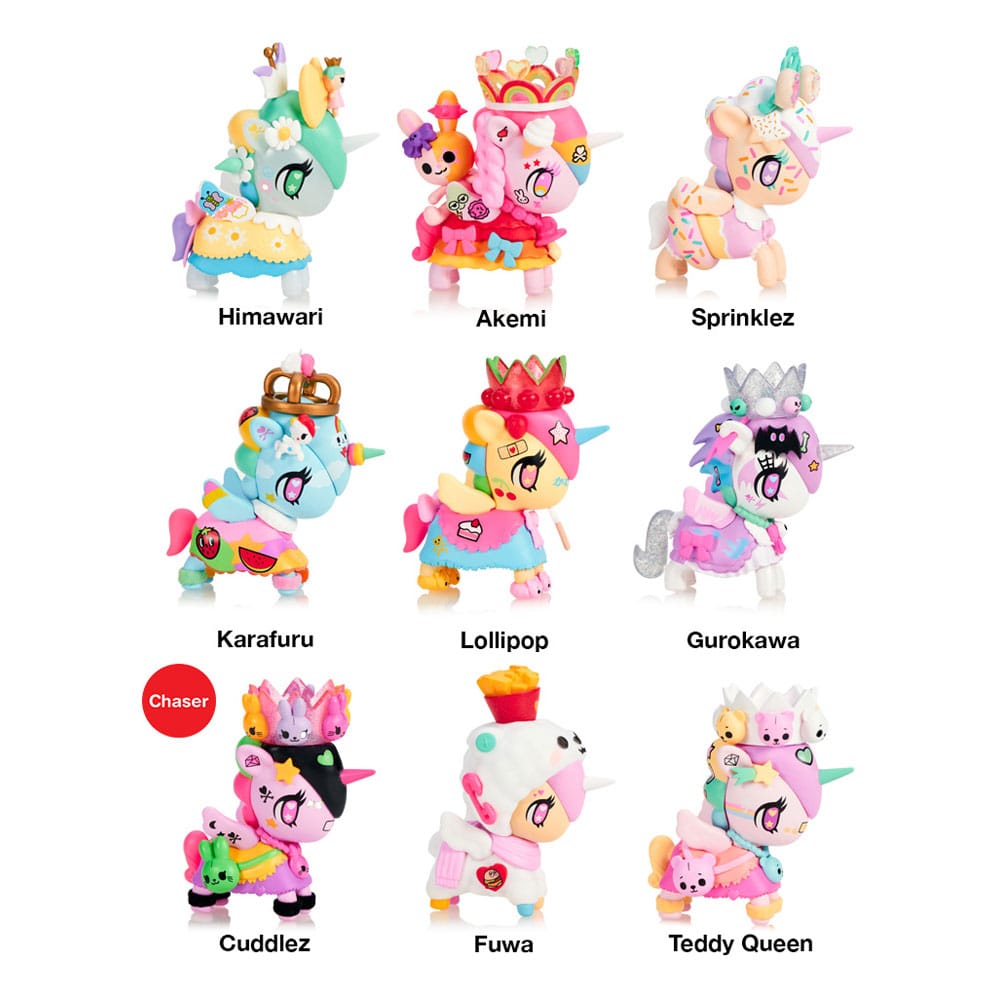 Unicorno Blind Box Figuren Sortiment Harajuku Princess 7 cm (8) Image 1