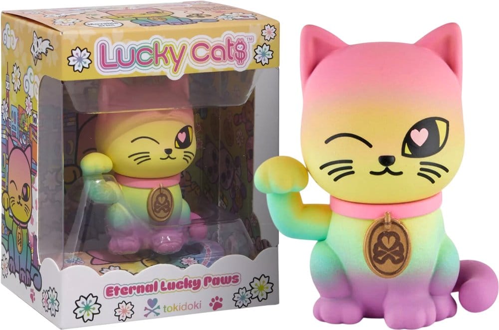 Lucky Cats Window Box Figur Eternal Lucky Paws 6 cm Image 2