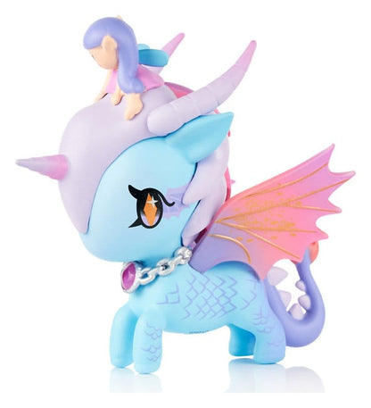 Unicorno Window Box Figur Mystical Dragon Line Fairy Dragon 8 cm Image 2