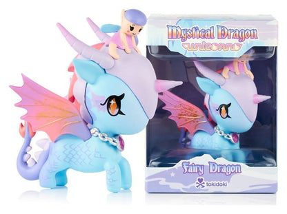 Unicorno Window Box Figur Mystical Dragon Line Fairy Dragon 8 cm Image 4