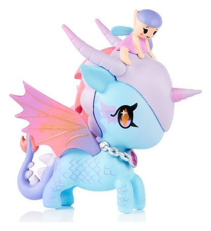 Unicorno Window Box Figur Mystical Dragon Line Fairy Dragon 8 cm Image 1