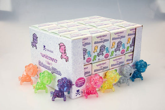 Unicorno Blind Box Figuren Sortiment Shimmer Glitter 5 cm (32) Image 1