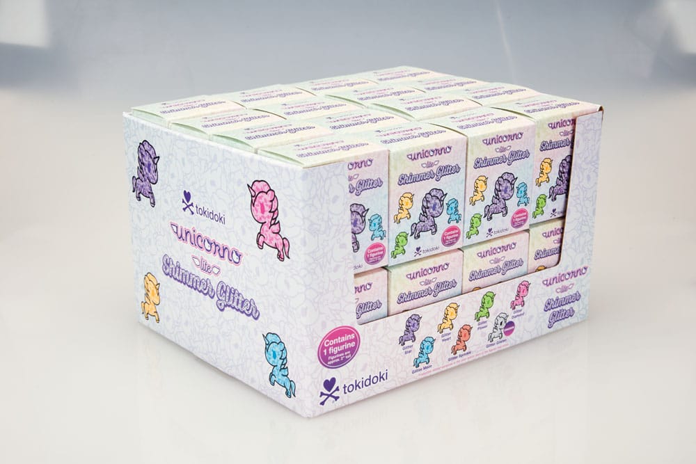 Unicorno Blind Box Figuren Sortiment Shimmer Glitter 5 cm (32) Image 17