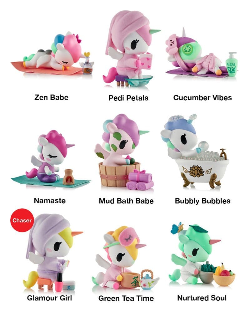 Unicorno Blind Box Figuren Sortiment Spa Day 7 cm (8) Image 1