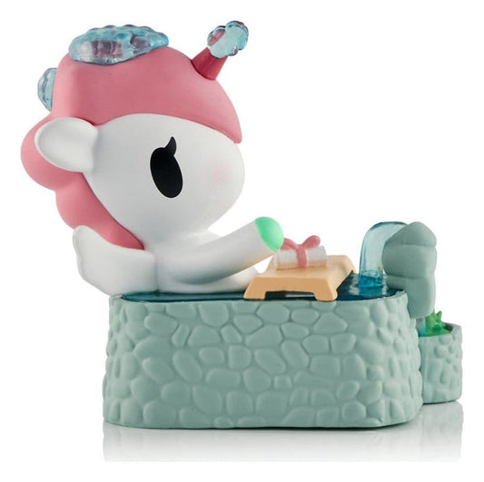 Unicorno Window Box Figur Spa Day Hot Springs Oasis 7 cm Image 2