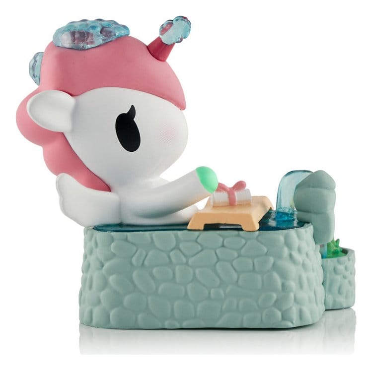 Unicorno Window Box Figur Spa Day Hot Springs Oasis 7 cm Image 2