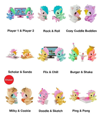 Unicorno Blind Box Figuren Sortiment Twinsies 7 cm (8) Image 1