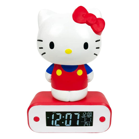 Hello Kitty Wecker mit Leuchtfunktion Hello Kitty 17 cm Image