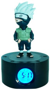 Naruto Shippuden Wecker mit Leuchtfunktion Kakashi 18 cm Image