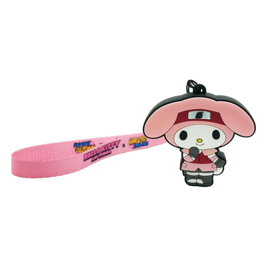 Naruto Shipudden x Hello Kitty PVC Schlüsselanhänger My Melody Sakura Image 1