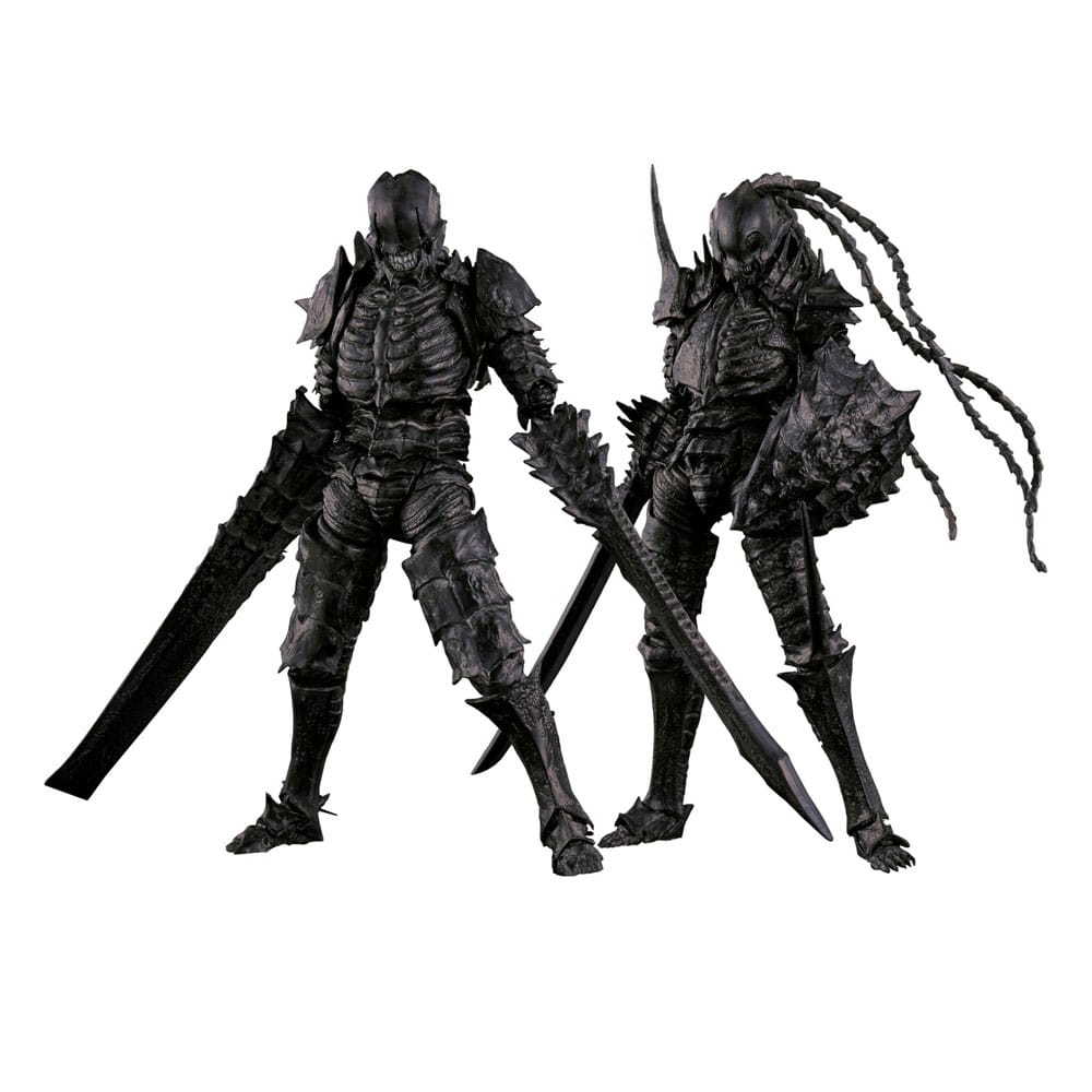 ABARA Actionfiguren Black Gaunas Kudou Denji & Nayuta Set Image 1