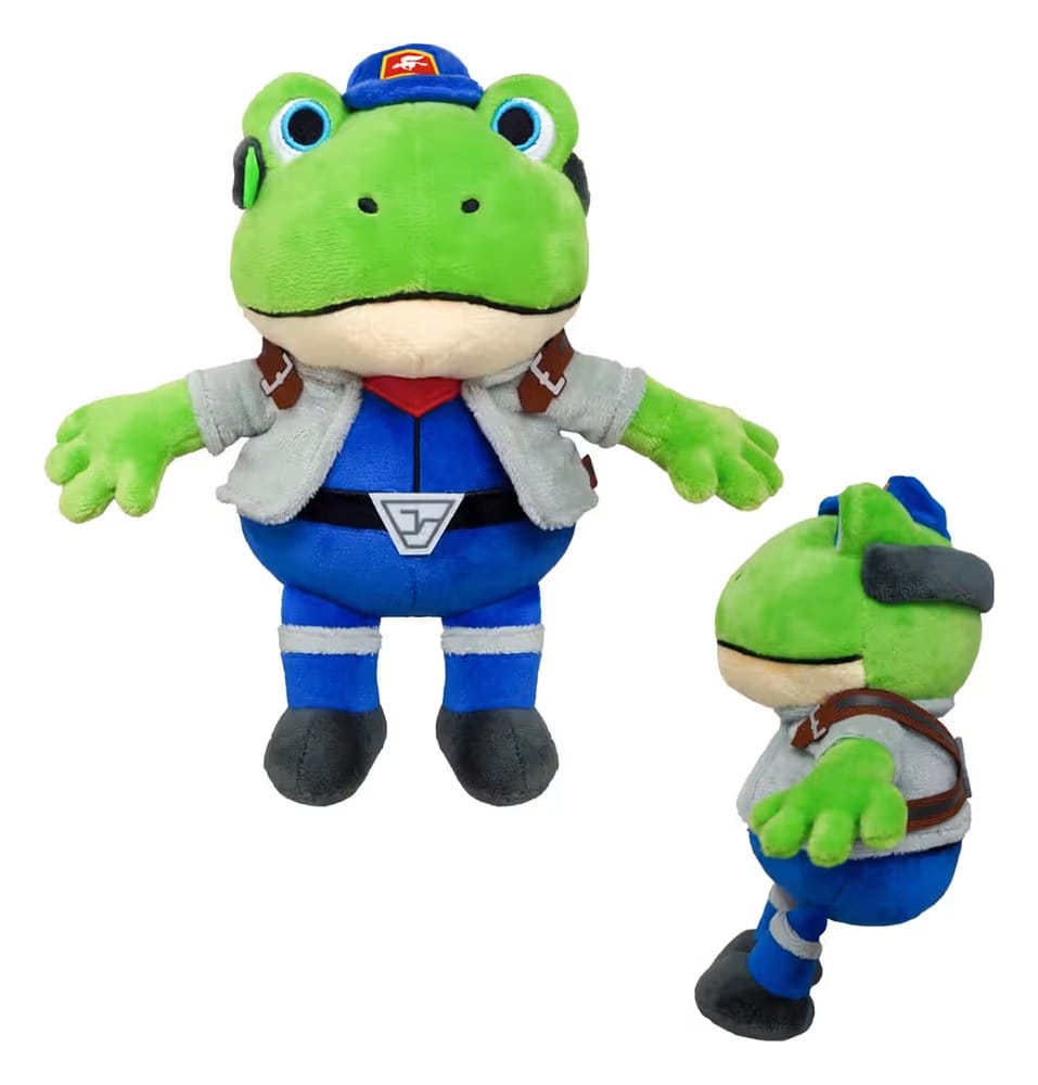 Star Fox Plüschfigur Slippy Toad 20 cm Image 2