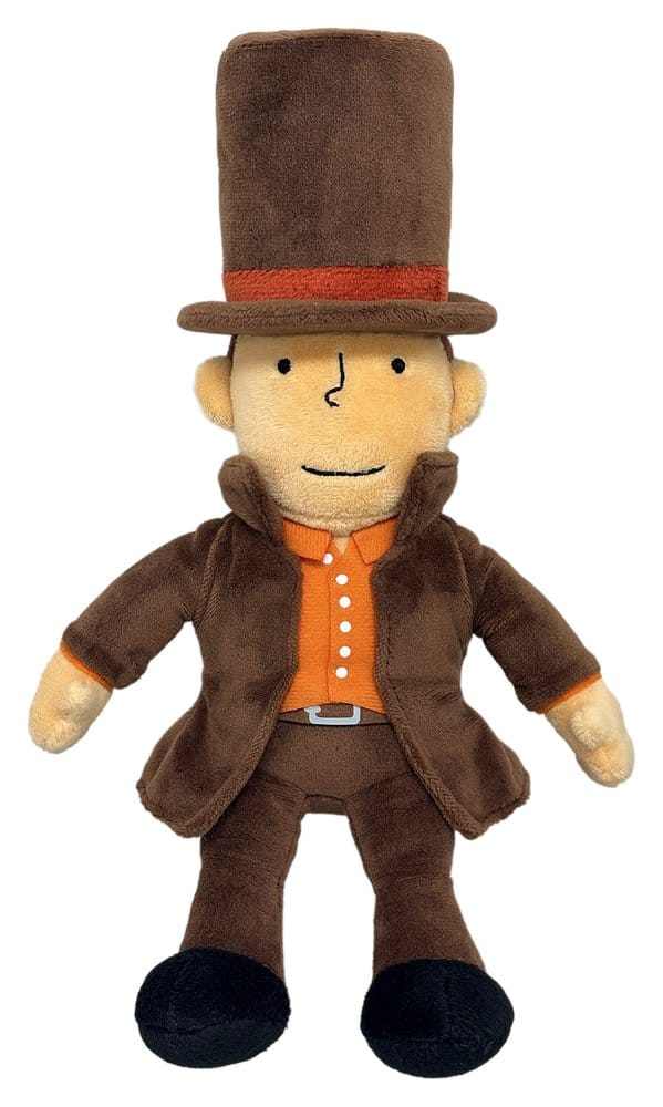 Professor Layton und die Neue Welt des Dampfes Plüschfigur Professor Layton 27 cm Image